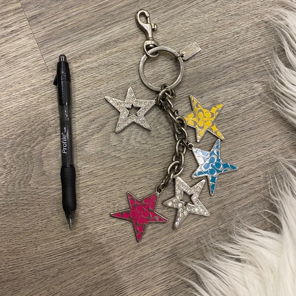 Coach Keychain - Stars Multicolor - Picture 3 of 4
